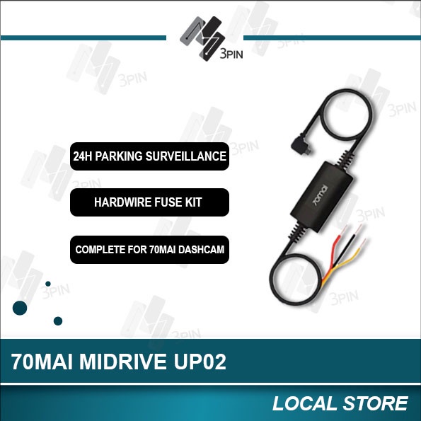 Кабель режима парковки xiaomi 70mai hardware kit midrive up02