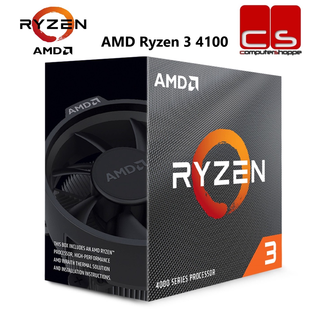 AMD Ryzen 3 4100 4 Core 8 Threads CPU Processors | Shopee Malaysia