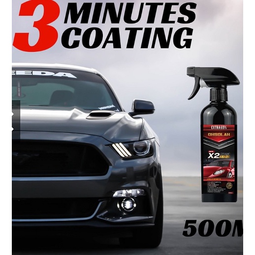 OHSOLAH X2 500ML CERAMIC COATING - 3D NANO COATING | Shopee Malaysia