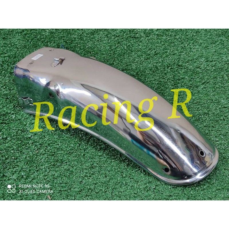 YAMAHA RXS RXK RX100 REAR FENDER CHROME BESI 100% ORIGINAL THAILAND ...