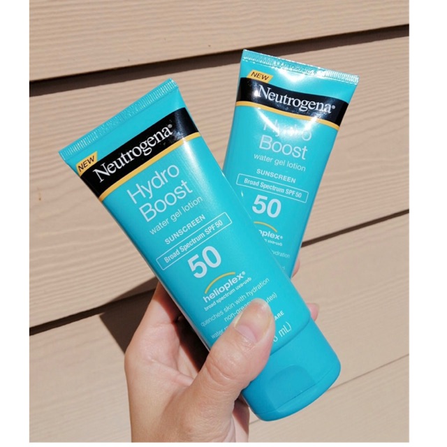 Neutrogena Hydro Boost Water Gel Sunscreen Lotion SPF50 (88ml) Shopee