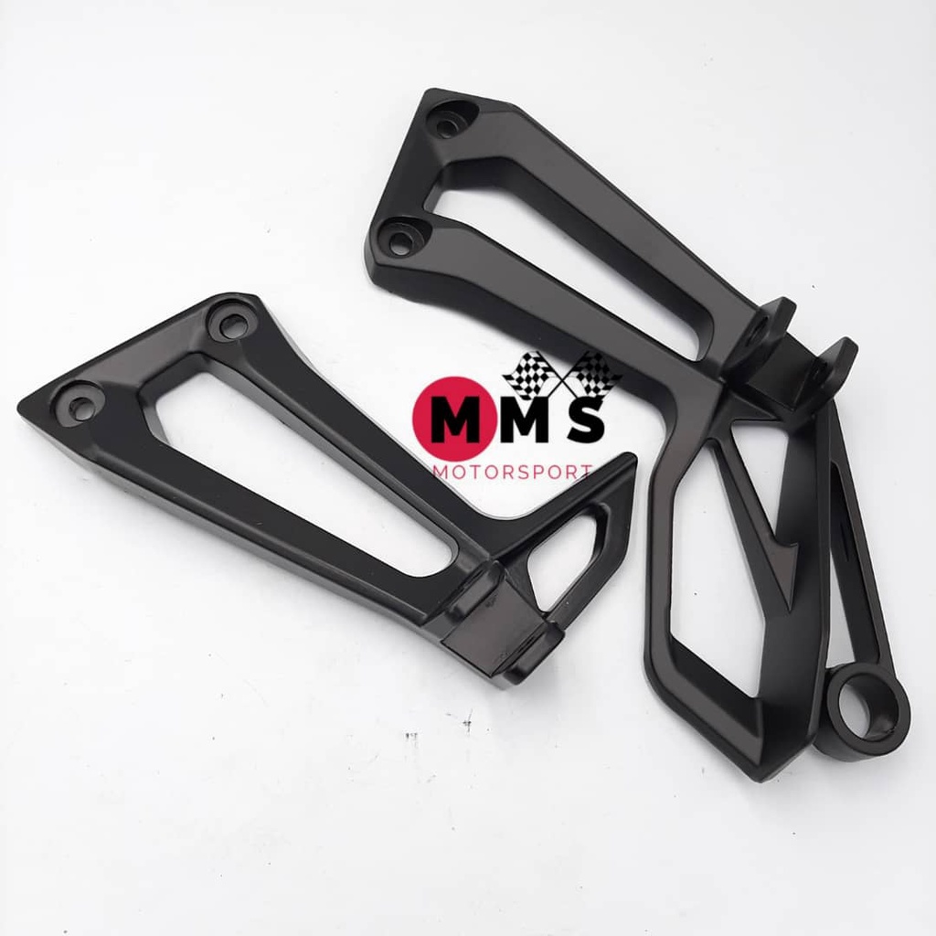 Footrest Bracket Y15ZR Y15 R15 (RH/LH) Kiri Kanan Black Shopee Malaysia
