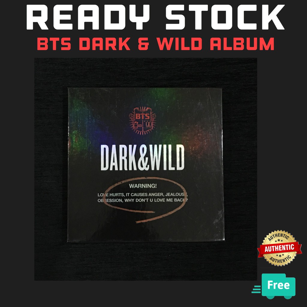OFFICIAL BTS DARK&WILD ALBUM (FULL SET) Shopee Malaysia
