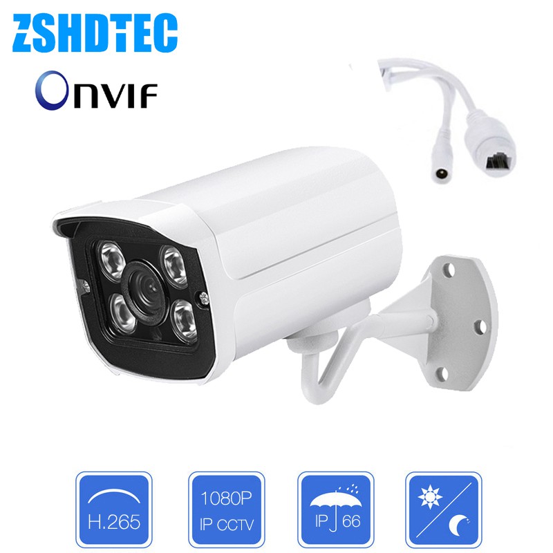 Home ip camera 2mp 1080p PoE outdoor waterproof cctv security Onvif ...