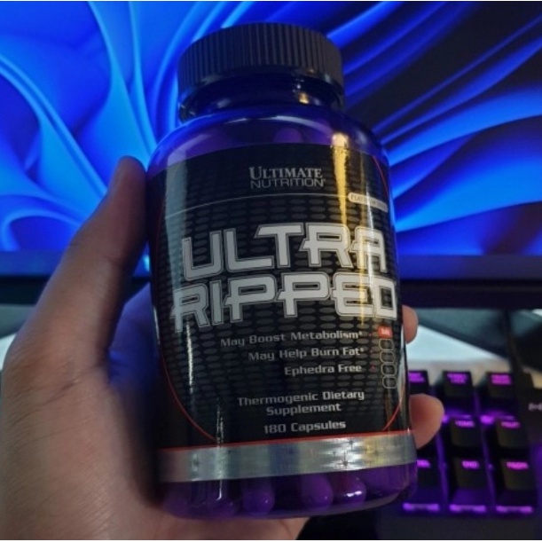 Ultra RIPPED FAST ACTING FORMULA 180 Caps Bottle Seal | Shopee Malaysia