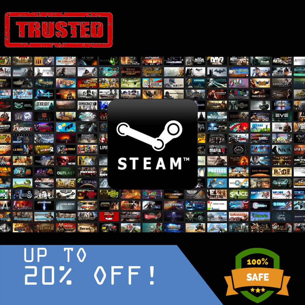 Steam Games (DISCOUNT UP TO 20 OFF) Shopee Malaysia