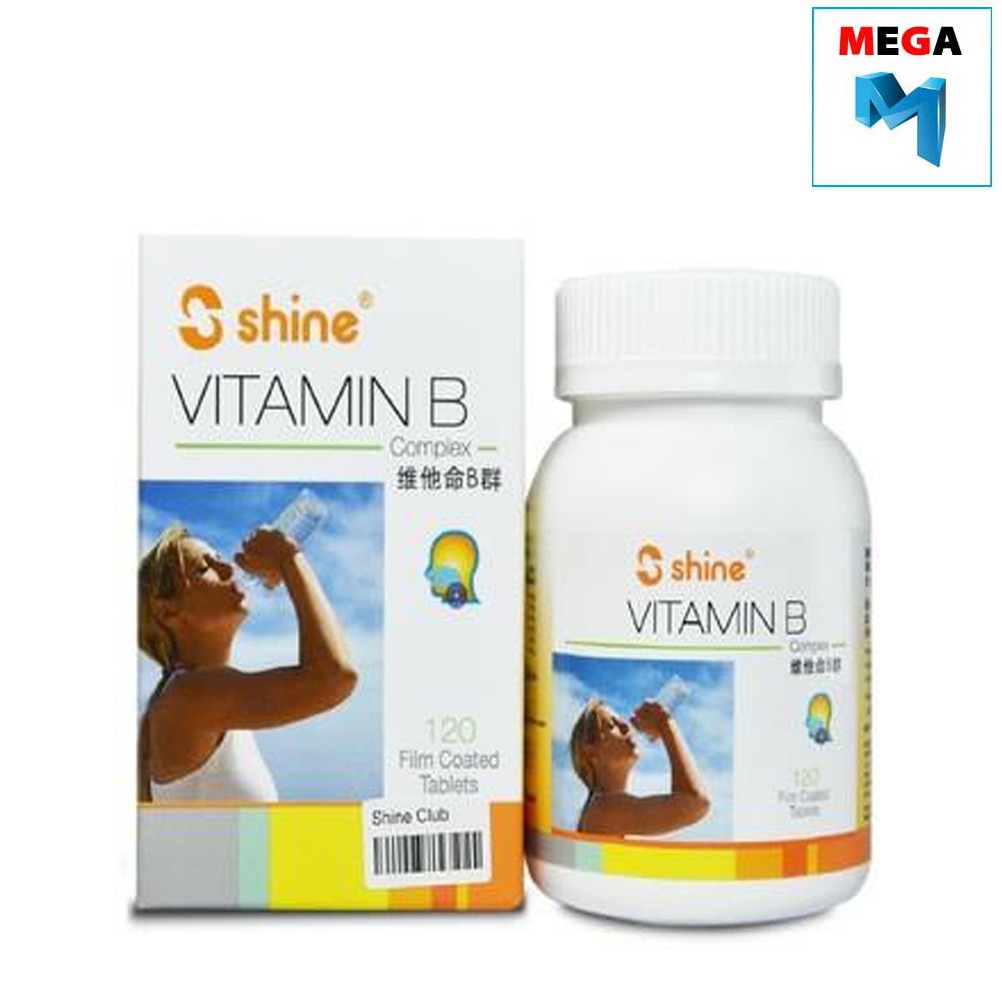 Shine Vitamin B Complex - 120’s Film Coated Tablet | Shopee Malaysia