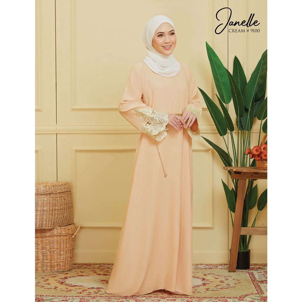 🔥KOLEKSI BAJU RAYA 2024🔥 ReadyStock JANELLE Jubah Muslimah | Shopee ...