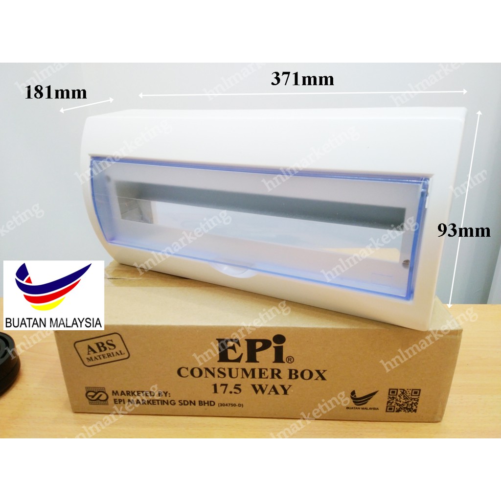 DB BOX MCB DISTRIBUTION BOX ELCB RCCB PVC | Shopee Malaysia