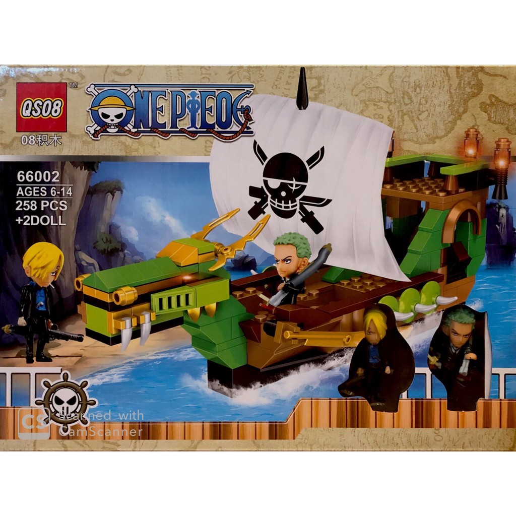 One Piece Pirate Ship Lego Set | Shopee Malaysia