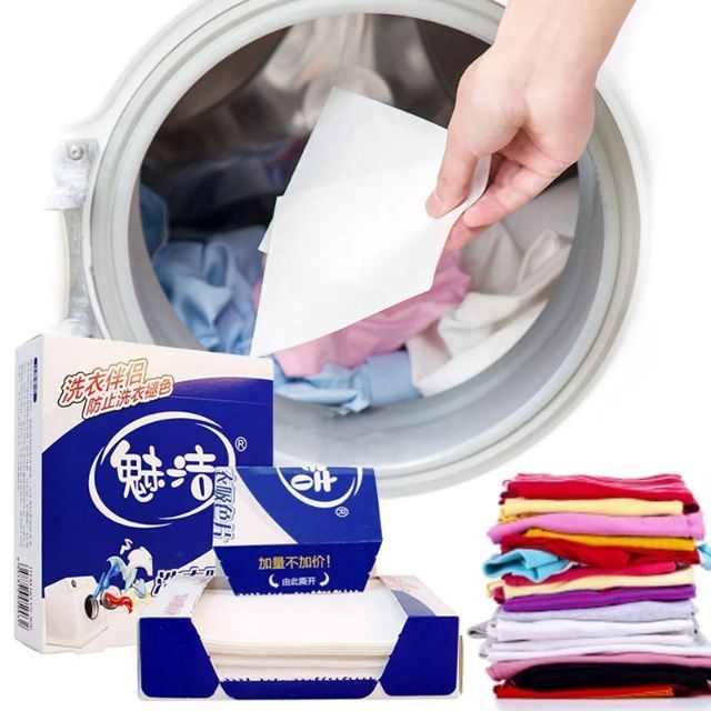Color Catcher Washer Sheets/Laundry Colour Dye Catching