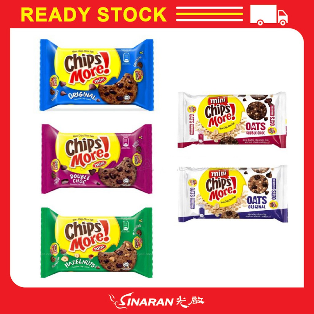Chipsmore Chocolate Chip Cookies 80g | Shopee Malaysia