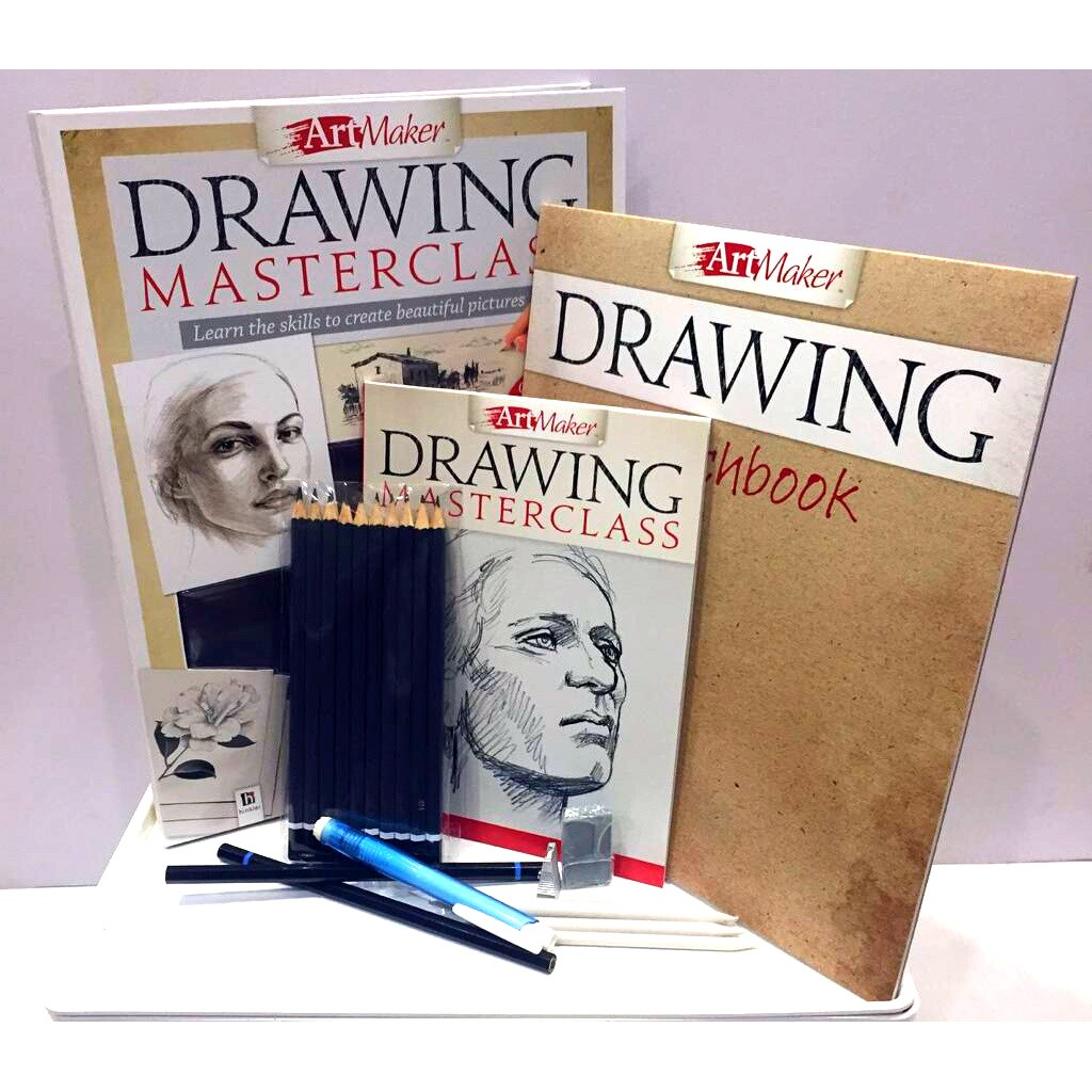 Art Maker Drawing Masterclass Kit ISBN 9781488910159 Shopee Malaysia