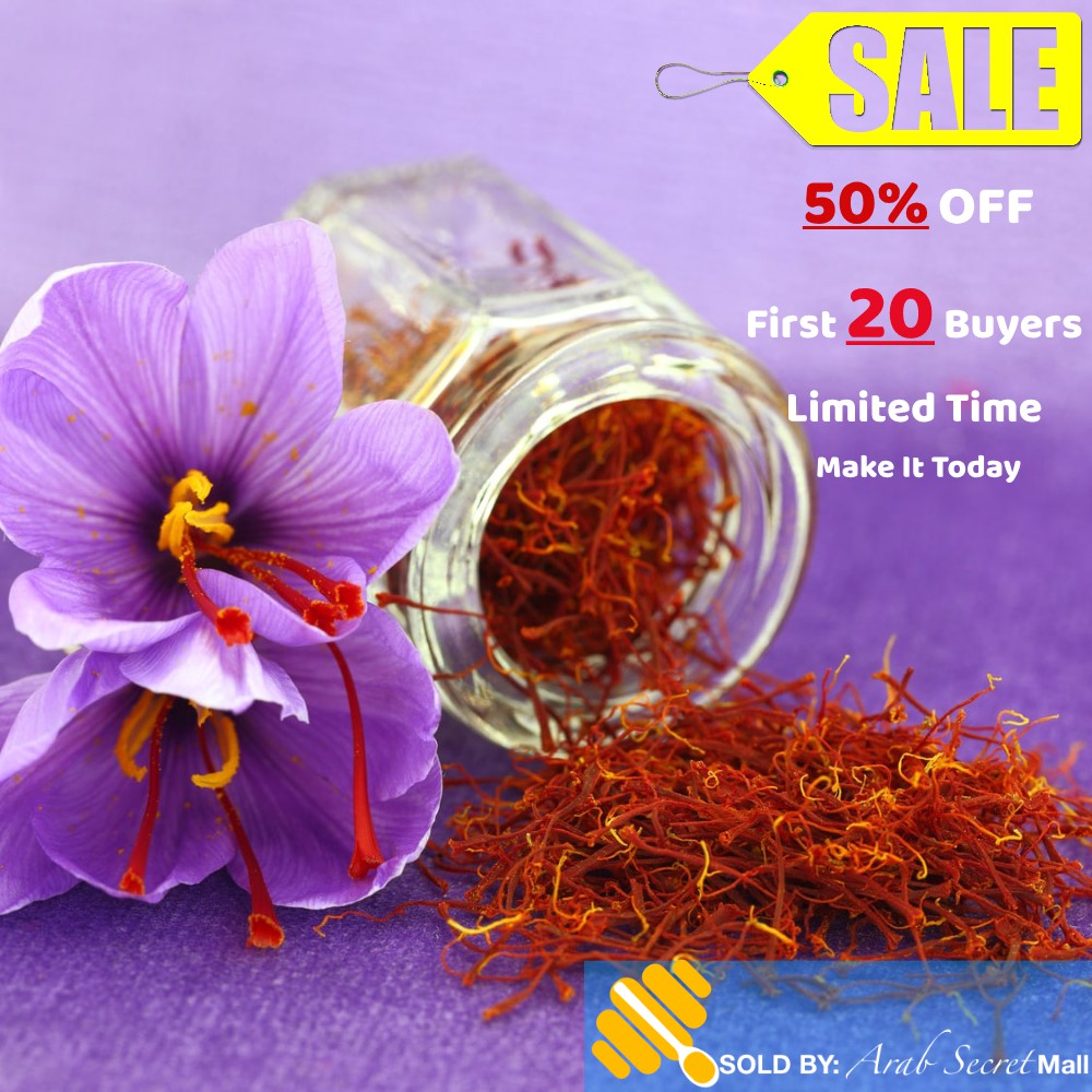 Saffron. Original Badiee Zaffran Imported from Iran. Used for Skin Care