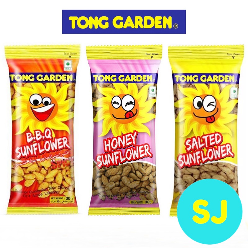 Tong Garden Sunflower Kernels (Salted, Honey, BBQ) 30g Shopee Malaysia