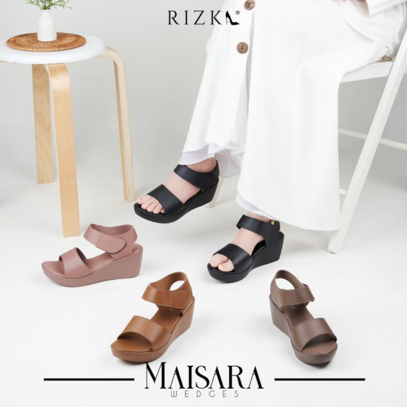 MAISARA Wedges by Rizka/ ready stock | Shopee Malaysia