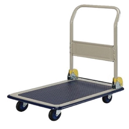 JAPAN : PRESTAR Platform Hand Truck 300KGS Foldable Handle Metal ...