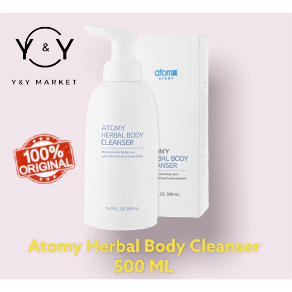 🔥Ready Stock 🔥 Atomy 艾多美 Herbal Body Cleanser 草本沐浴乳 500ml | Shopee Malaysia