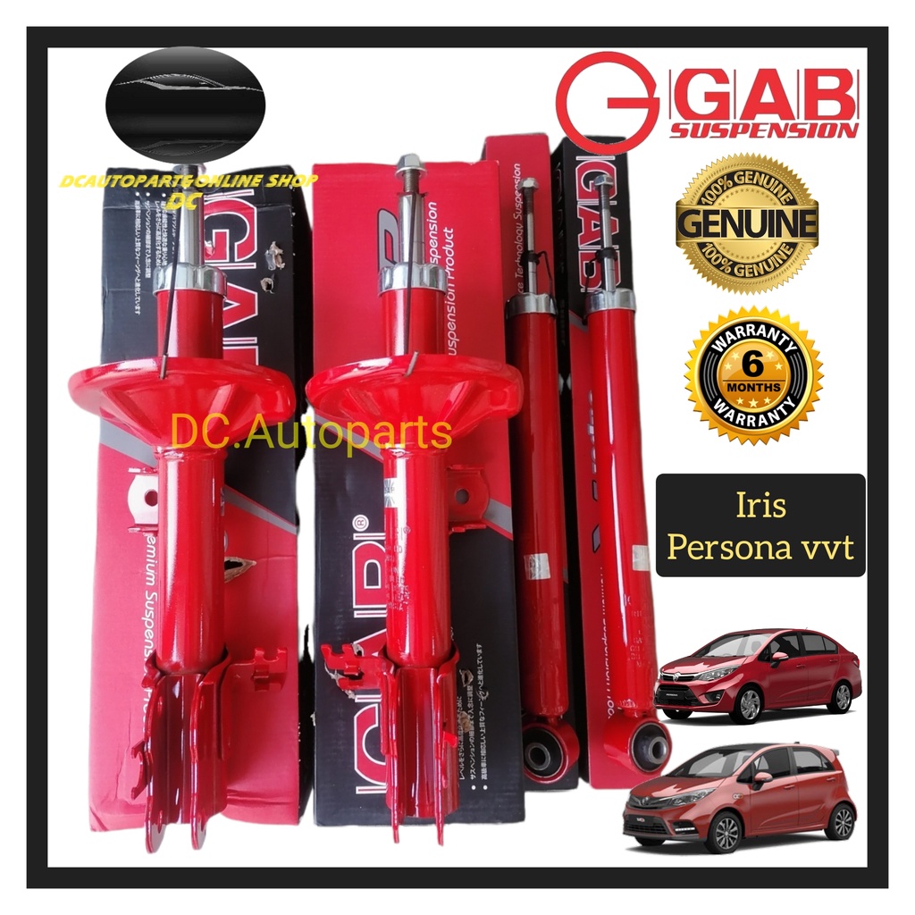 ORIGINAL GAB SUPER R HEAVY DUTY SPORT PROTON IRIZ PERSONA VVT 2017 ...