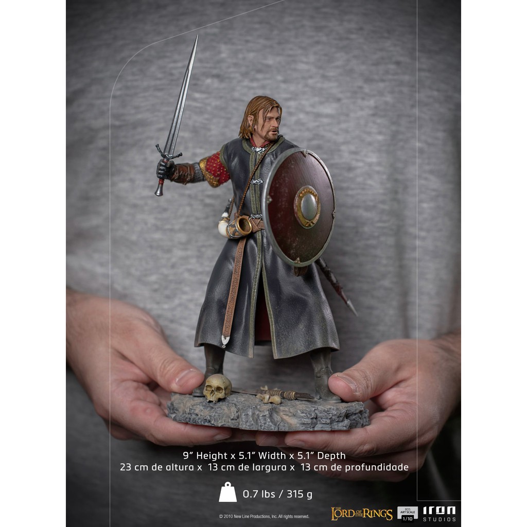 LE SEIGNEUR DES ANNEAUX Statue Boromir BDS Art Scale Iron Studios