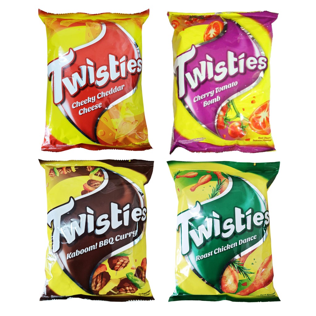 Twisties BBQ Cherry Tomato Chicken Cheddar Cheese Shopee Malaysia