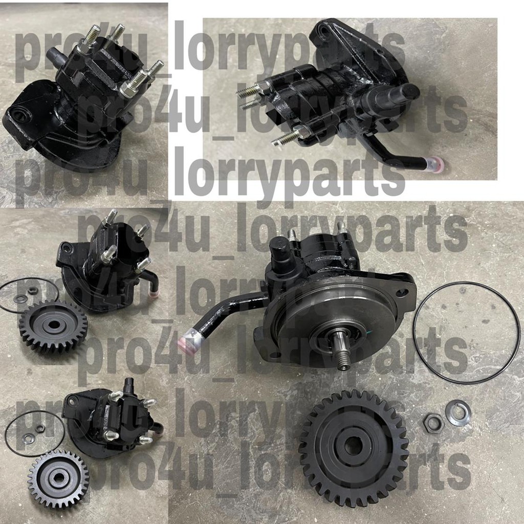 (NEW)POWER STEERING PUMP HICOM PERKASA 4HF1 HICOM 4.3 ISUZU Elf NPR NPS ...