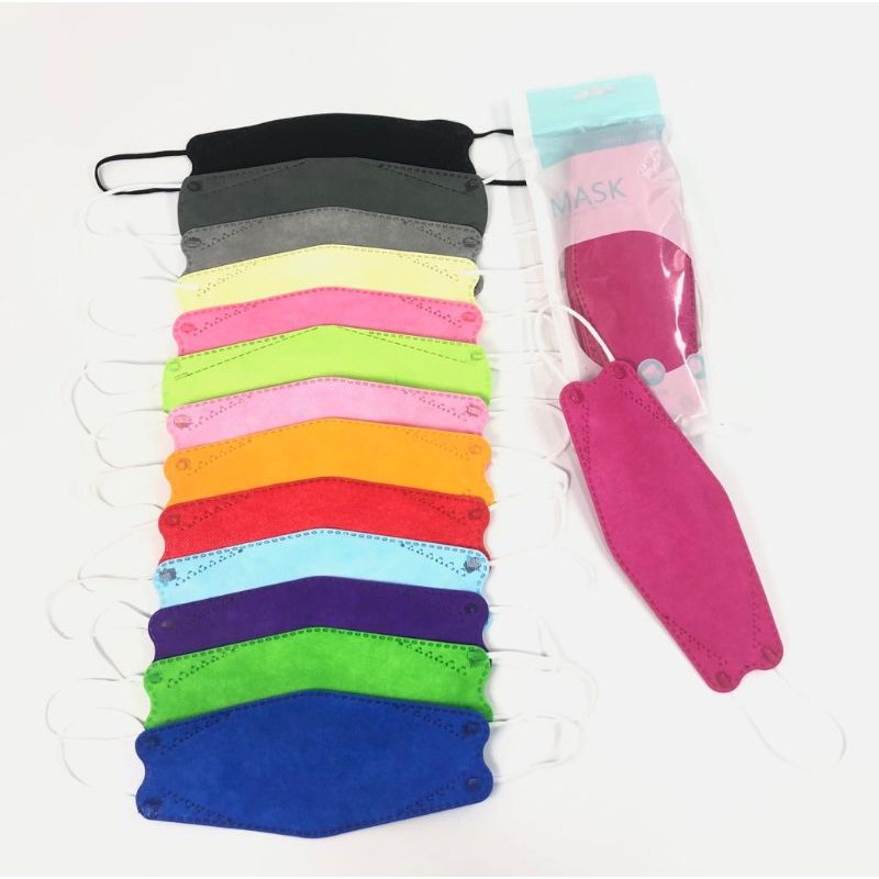 KF Kf94 Korean Mask Contains 10 Colors Shopee Malaysia