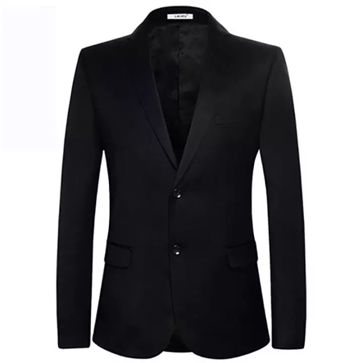 Baolaiwu Men's Slim Fit Stylish Casual Two Button Suit Coat Jacket ...