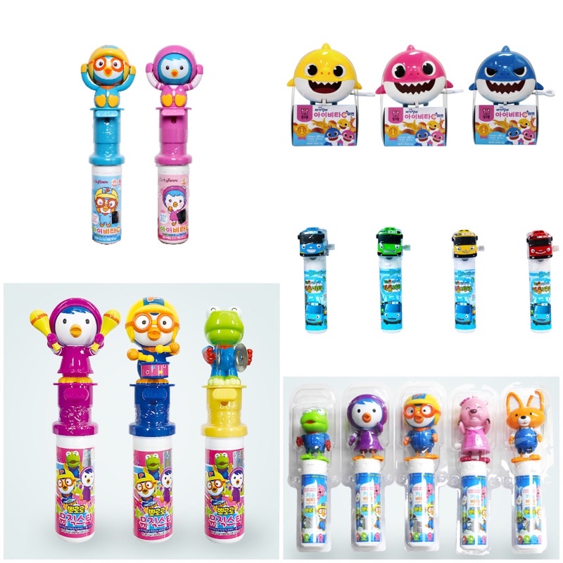 Pororo Pinkfong Toy Vitamin Mini Car Instrument Expression Change ...