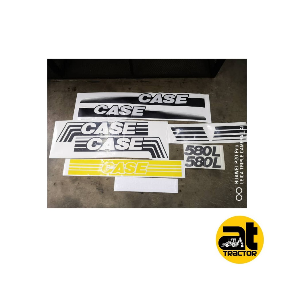 CASE Backhoe 580L Stickers | Shopee Malaysia
