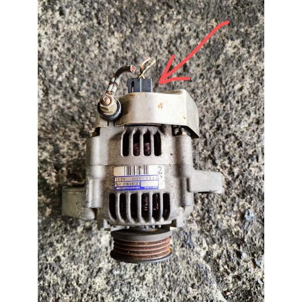 SOCKET 2PIN ALTERNATOR KANCIL VIVA KELISA KELISA KENARI USED JAPAN