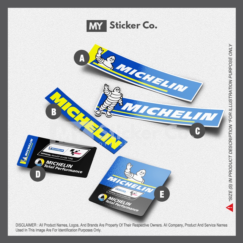 Sticker - Michelin Design | Shopee Malaysia