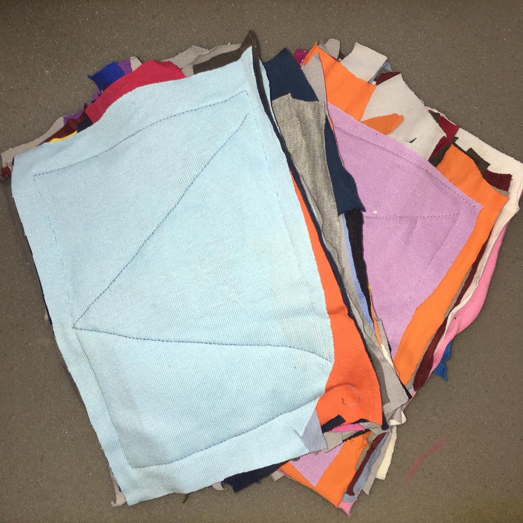 CSM Cotton rags/ Kain buruk – Color Sewing / Loose Color / Loose White  (19kg) / Kain Buruk Jahit - Everything CSM
