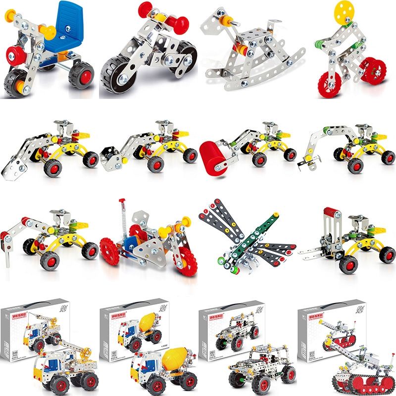 Mainan pemasangan - assembly vehicle toy gift for boy and adults high ...