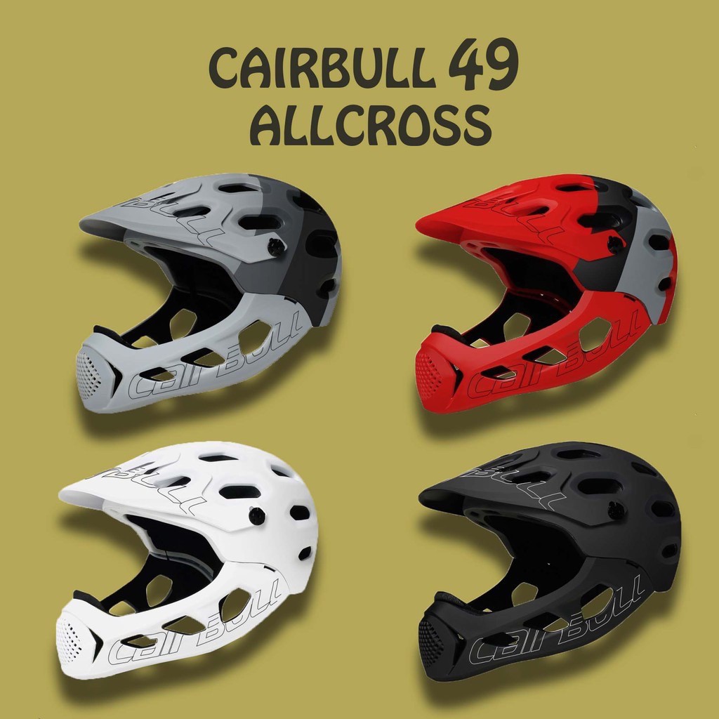 READY STOCK NEW CYCLING HELMET MTB DOWNHILL Cairbull 49