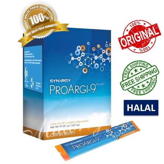 READY STOCK] SYNERGY PROARGI 9 PLUS (30's) Wholesale Price