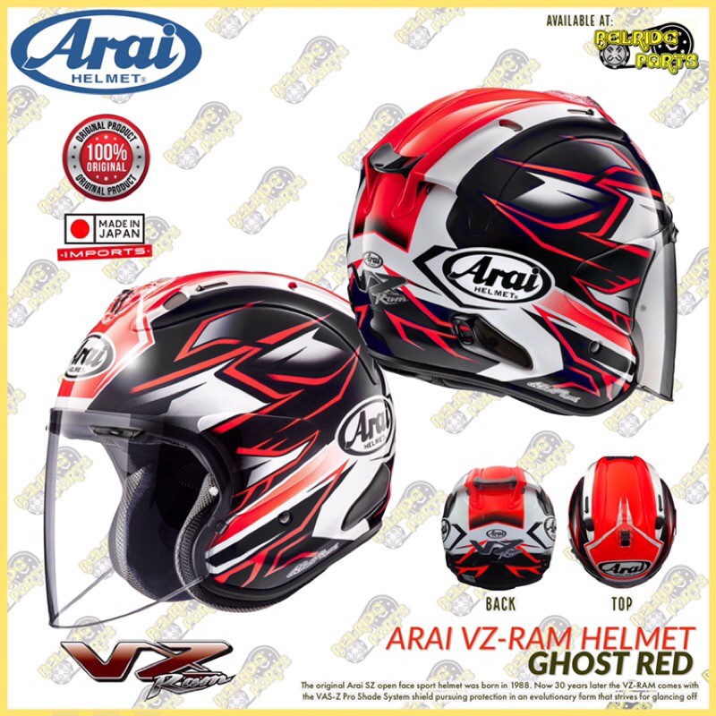 Helmet arai hot sale okada original