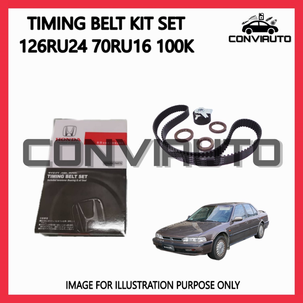 HONDA ACCORD SM4 TOYOTA CAMRY CB4 126RU24 70RU16 TIMING BELT SET 100,000KM (14400PT2004GSET