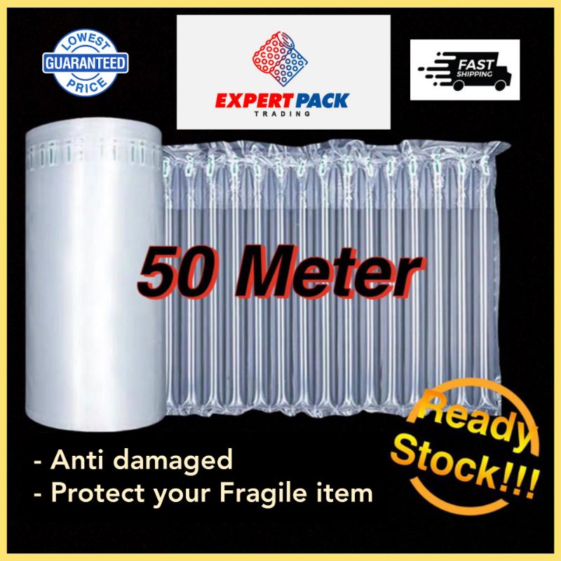 🔥50 METER🔥 Thick Quality Inflatable air packing protective