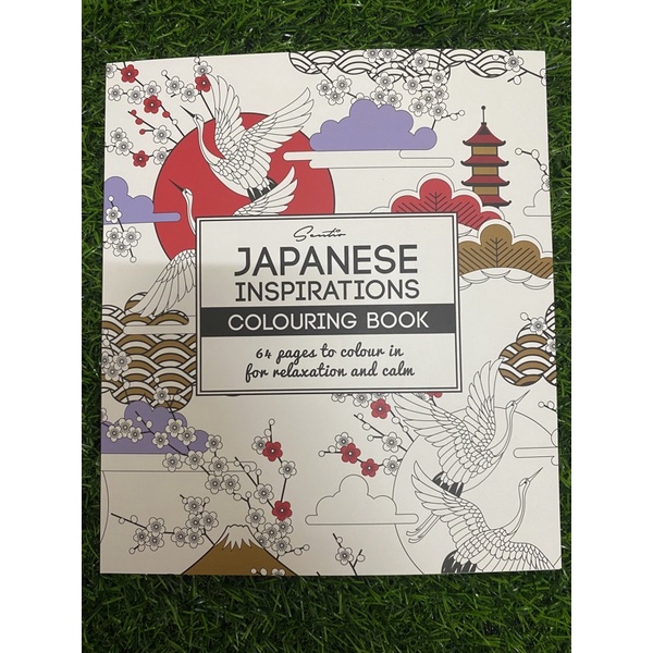 Japanese Inspirations Colouring book/ Painting book for Adult Shopee  Malaysia