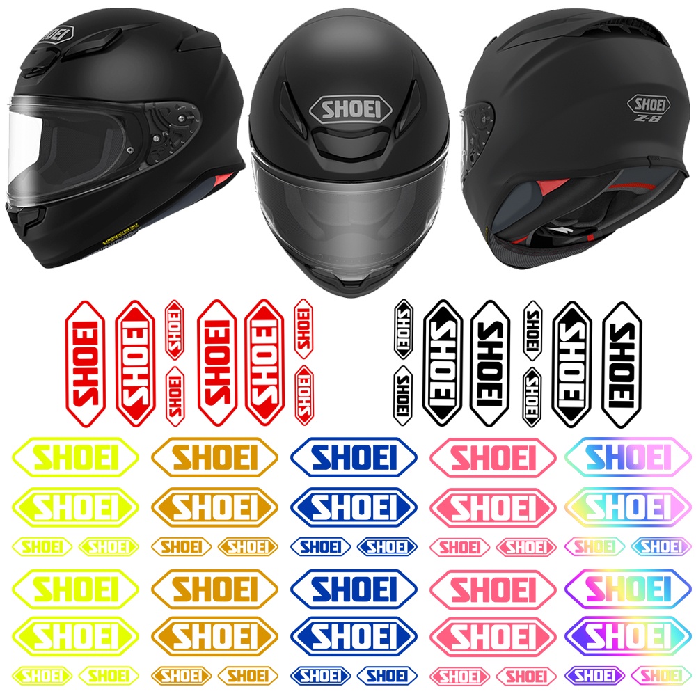 SHOEI Helmet Reflective Adhesive Stickers Motorcycle Electric Car ...