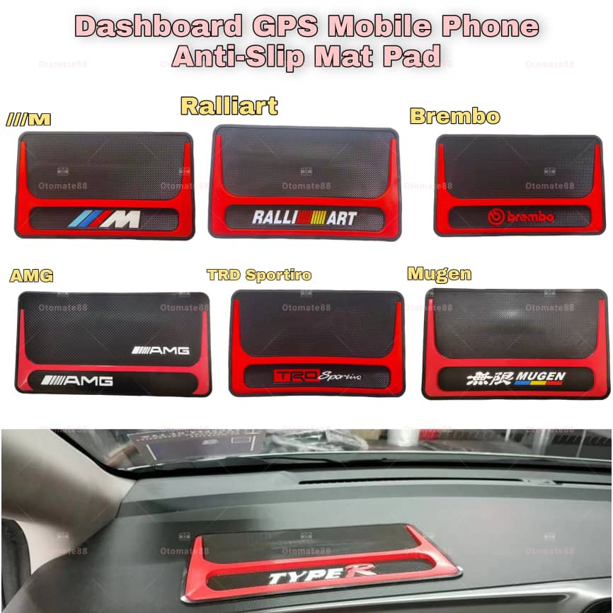 Car Interior Dashboard GPS Mobile Phone Anti-slip Mat Pad