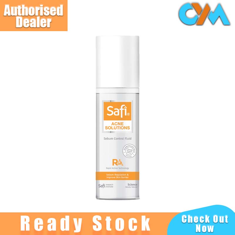 Safi Acne Solution Sebum Control Fluid 100ml Kawalan Sebum Acne ...