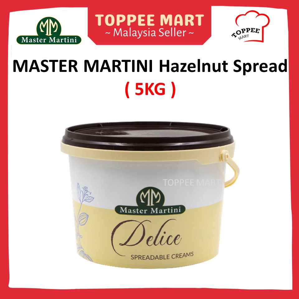 MASTER MARTINI DELICE Chocolate Hazelnut Spread ( 5kg ) MASTER MARTINI