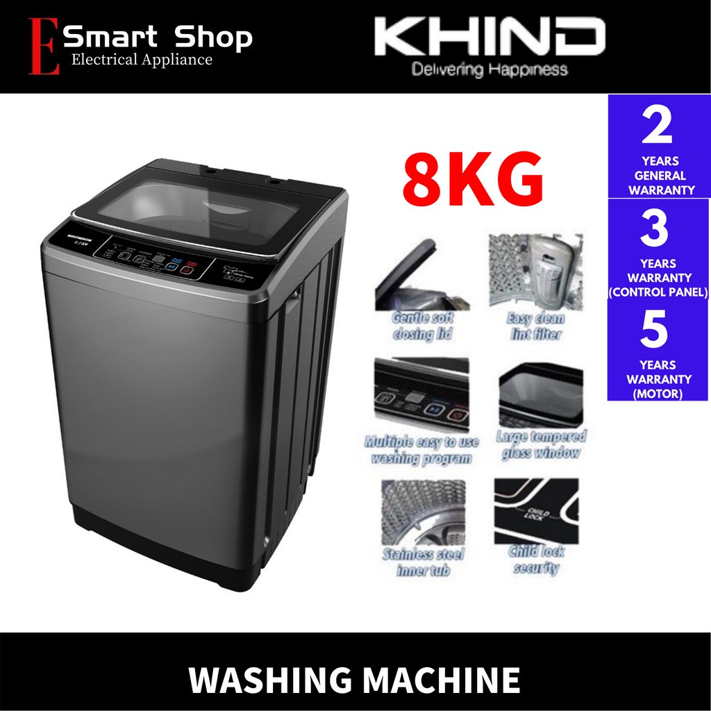 khind washing machine 10kg