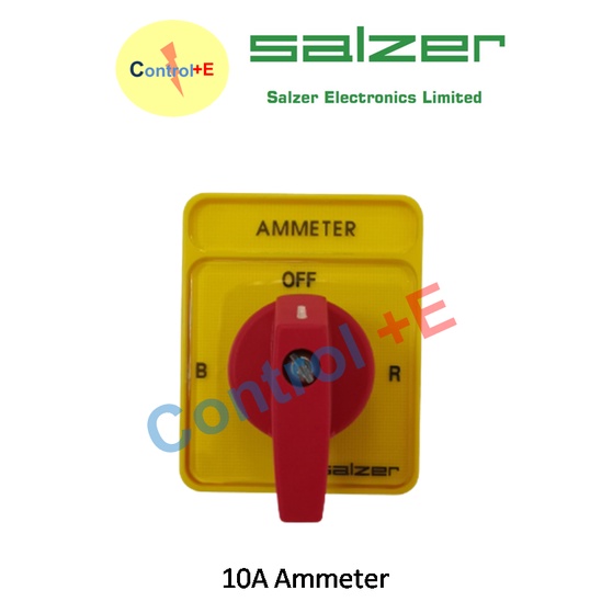 SALZER 10A AMMETER & VOLTMETER SELECTOR/CAM SWITCH (INDIA) Shopee