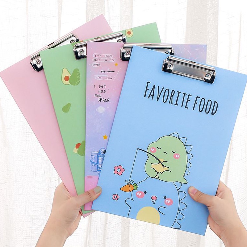 Lovely Cartoon Dinosaur Series A4 File Paper Folder Student Test Paper ...