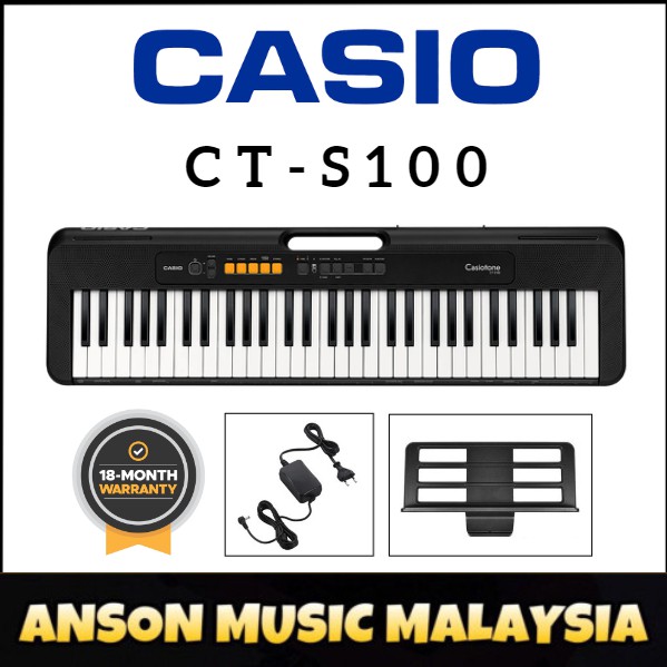 Casio keyboard cts discount 100