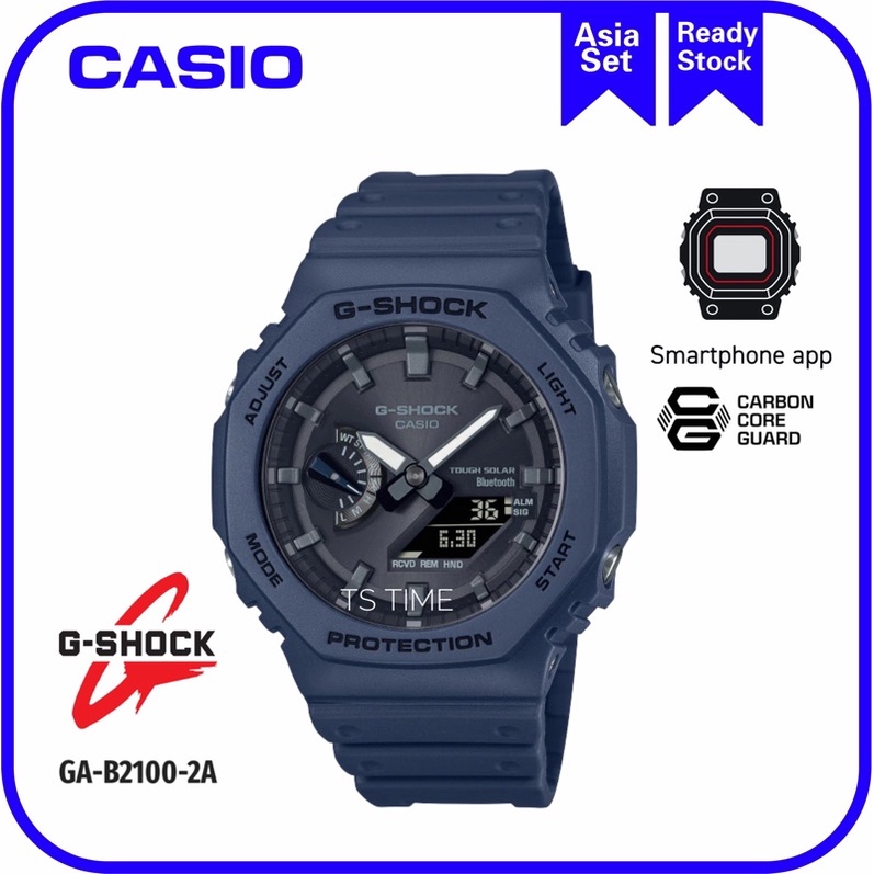 G SHOCK Tough Solar power and Bluetooth link GA B2100 2A GA B2100 2 GA B2100 GA 2100