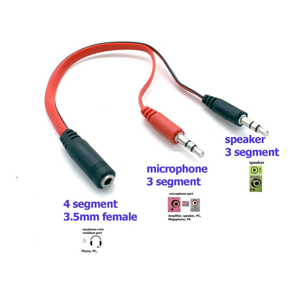 How to use earphone discount mic and speaker on pc